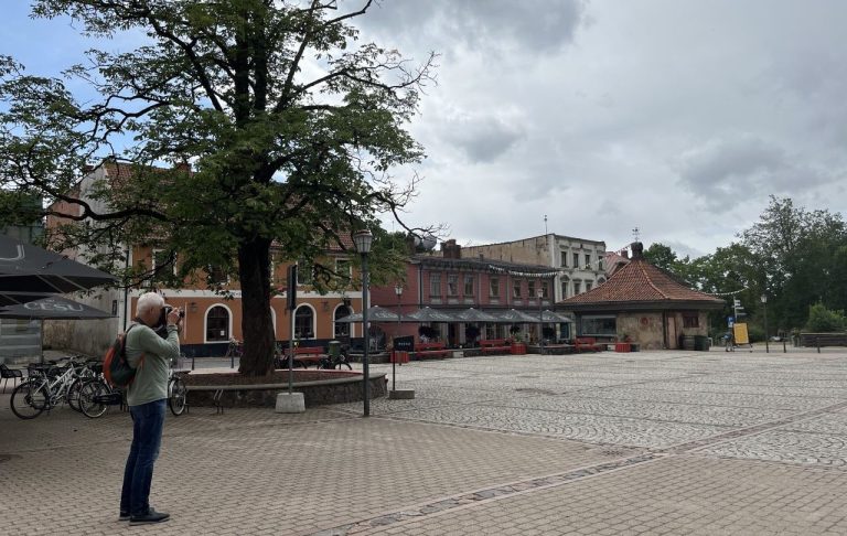 Rosenplatz, früherer Marktplatz - schön neu gestaltet und meist auch besser besucht