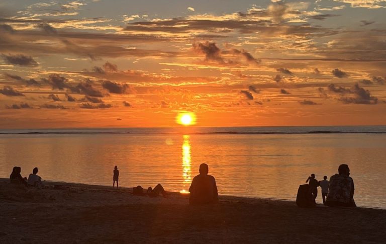 Jeden Abend mit völlig anderen Wolkenformationen 