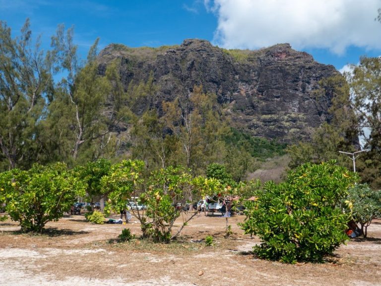 Blick vom Strand auf den „Le Morne Brabant“ Einfach nur ein wunderschöner Anblick
