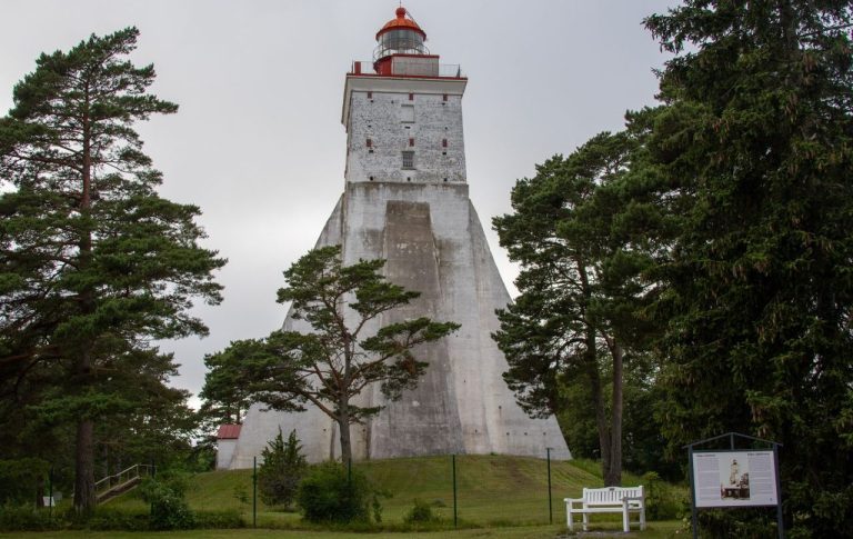 Leuchtturm Kõpu Markantes Wahrzeichen von Hiiumaa
