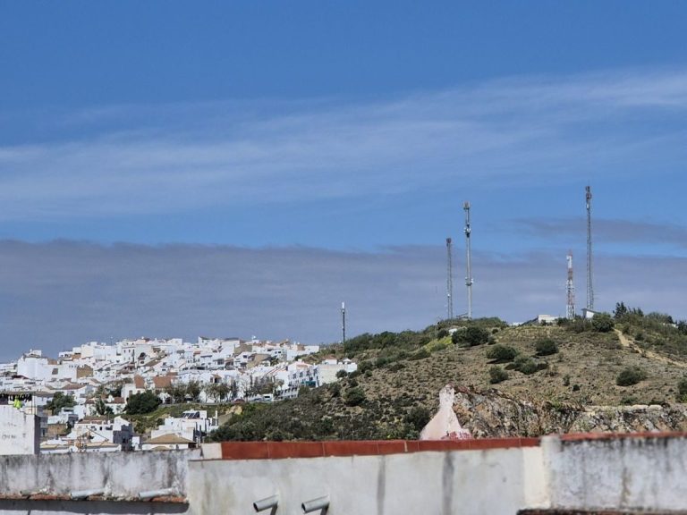 Urbanisation von Arcos de la Frontera Das touristische Leben bezieht sich weitgehend auf die Altstadt
